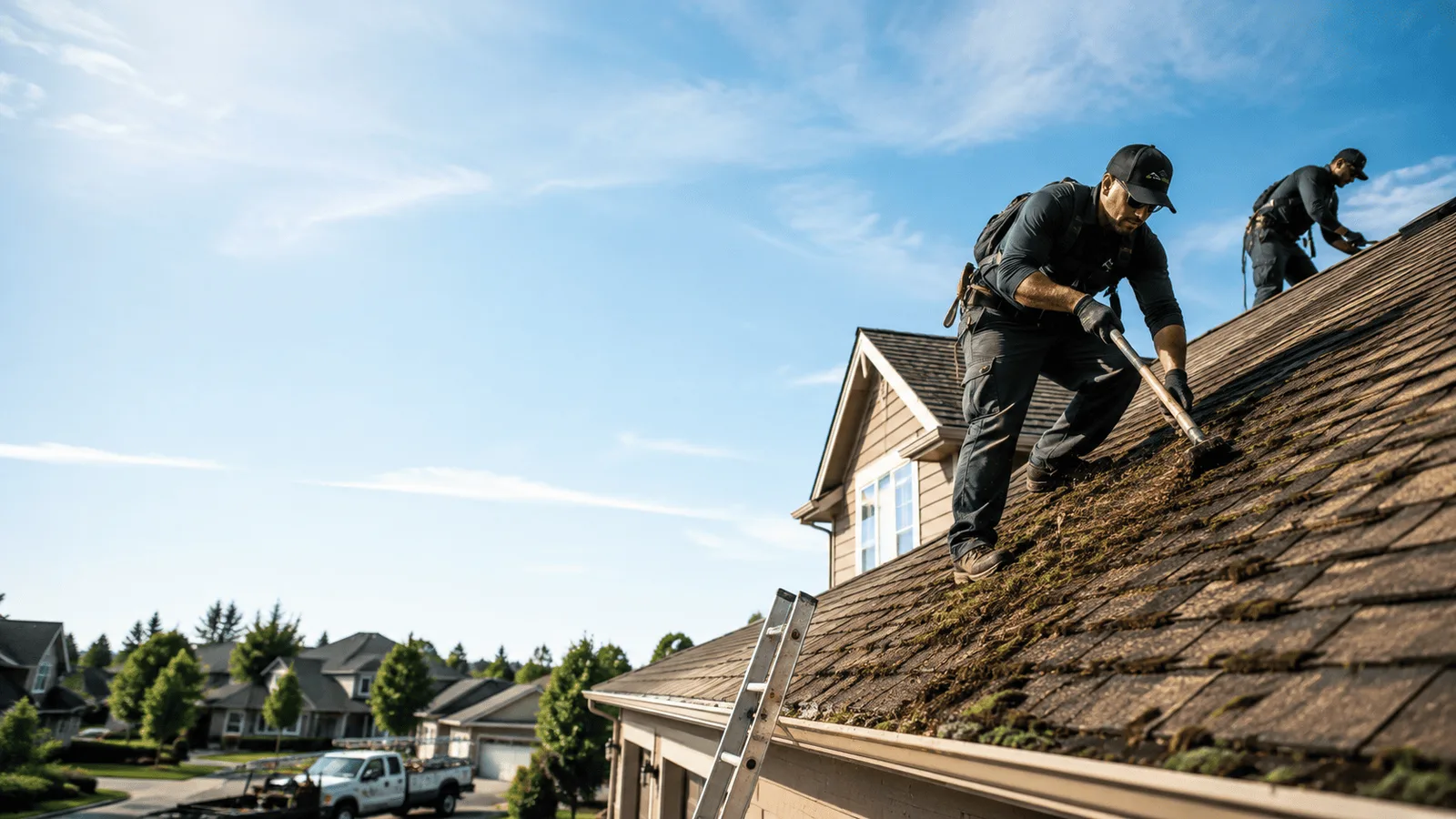 Roof Moss Removal in Red Wing, MN near me